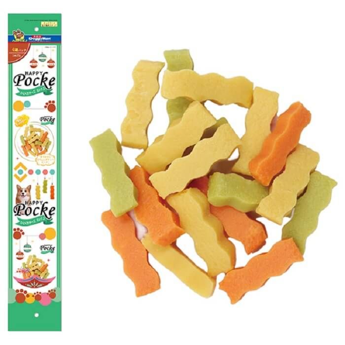 DoggyMan Wave Shaped Cheese Snack Mixed Flavor Сирні палички хвиля мікс