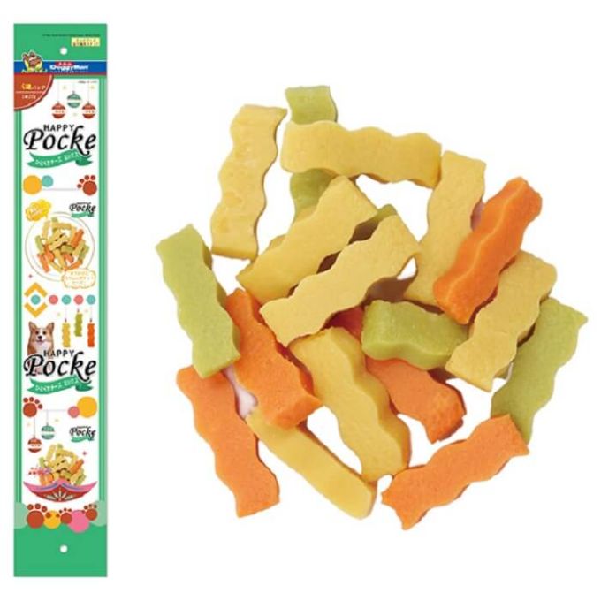 DoggyMan Wave Shaped Cheese Snack Mixed Flavor Сирні палички хвиля мікс