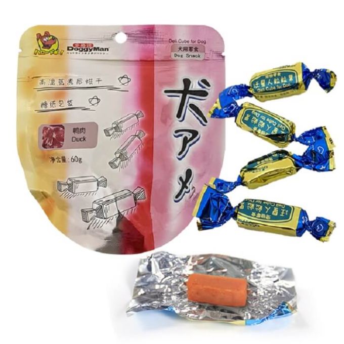 DoggyMan Deli Cube Duck Цукерки кубики з качкою