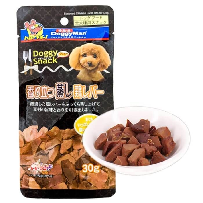 DoggyMan Steamed Chicken Liver Bits Куряча печінка на пару