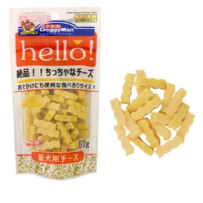 DoggyMan Wave Shaped Cheese Snack Original Flavor Сирні палички