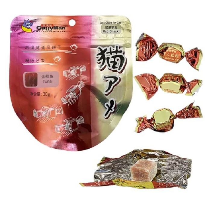 CattyMan Deli Cube Tuna Цукерки кубики делі з тунцем