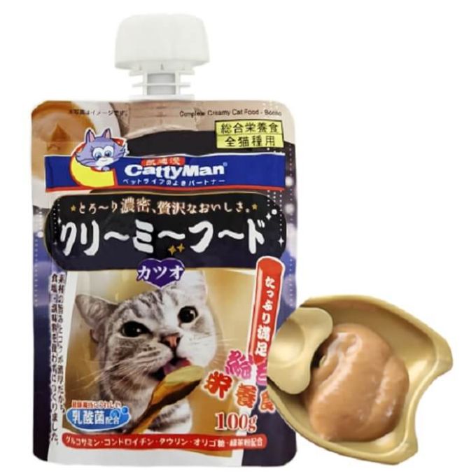 CattyMan Complete Creamy Food Bonito Крем пюре з макреллю
