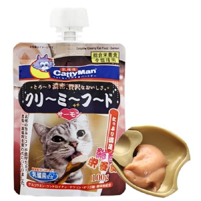 CattyMan Complete Creamy Food Salmon Крем пюре з лососем